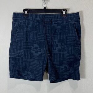 Pendleton Navy Blue Drawstring Shorts